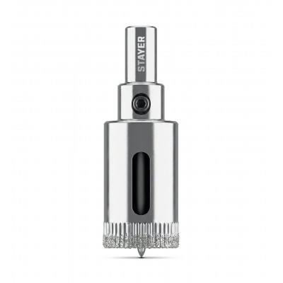 STAYER DIAMOND d 25 мм, Р60, Алмазная коронка (29931-25)