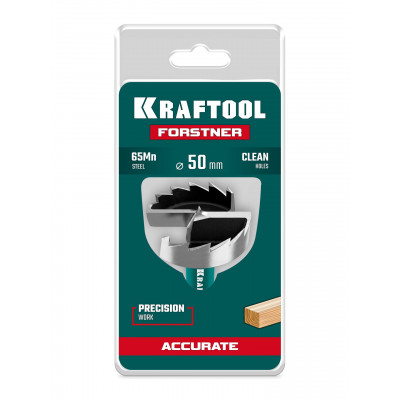 KRAFTOOL FORSTNER d 50 мм, cверло Форстнера (29950-50)