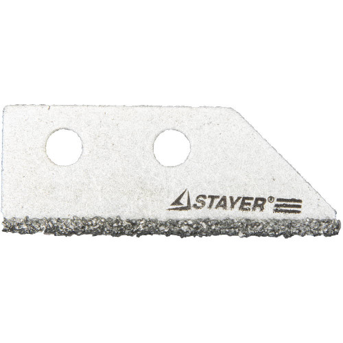 Лезвие STAYER ″PROFI″ сменное с карбидным напылением для скребка 33415, 2шт.