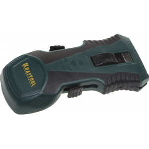 Скребок ″Safety″ 2 в 1, KRAFTOOL 08543, двухкомпонентный корпус, тип лезвия H01, пластиковое лезвие в комплекте
