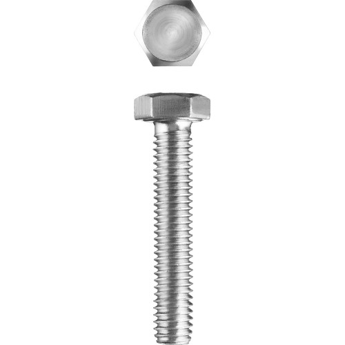 Болт ГОСТ 7798-70, M5 x 20 мм, 5 кг, кл. пр. 5.8, оцинкованный, ЗУБР