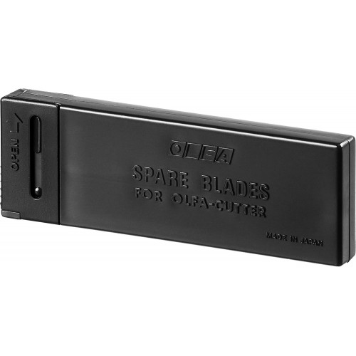 Лезвие OLFA сегментированные EXCEL BLACK, 9х80х0,38мм, 13 сегментов, 10шт