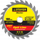 STAYER Opti Line 160 x 20мм 24T, диск пильный по дереву, оптимальный рез