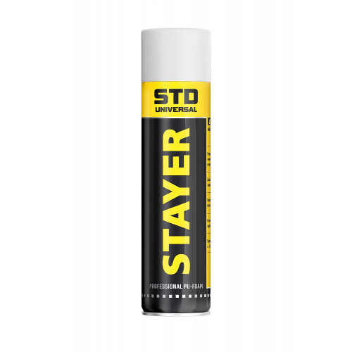 STD пена монтажная, адаптерная, всесезонная, 500мл, STAYER