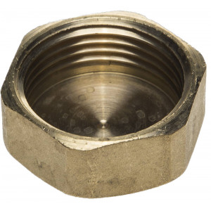 Заглушка GENERAL FITTINGS латунь, 6-ти гранная головка, внутренняя резьба, 1″