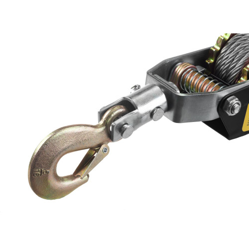 Лебедка STAYER ″MAXPull″ рычажная, тросовая, 4т/3м