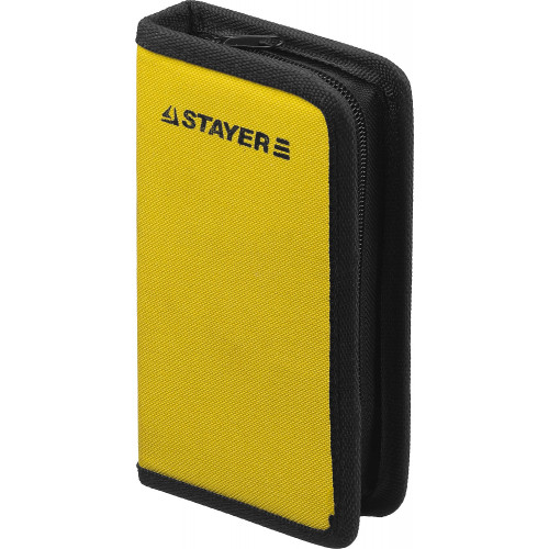 Набор STAYER Ключи ″MASTER″ имбусовые короткие, Cr-V, сатинированное покрытие, чехол, HEX 2-14мм, 10 пред