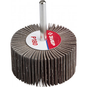 ЗУБР d 60x30 мм, P180, круг шлифовальный лепестковый