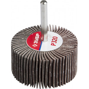 ЗУБР d 60x30 мм, P320, круг шлифовальный лепестковый