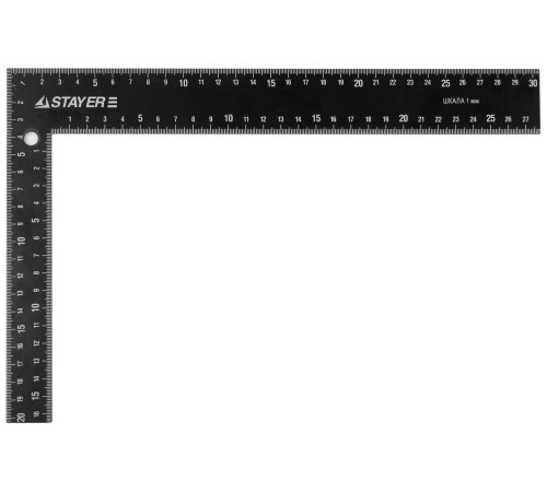 STAYER MASTER 300 х 200 мм цельнометаллический угольник
