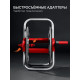 GRINDA HRM-45, для шлангов 45м x 1/2″ и 15м х 3/4″, стальные опоры, пластиковый барабан, катушка для шлангов (8-428405)