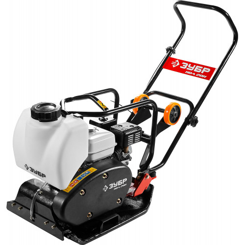 ЗУБР 20 кН, 117 кг, бензиновая виброплита, Профессионал (ЗВПБ-20 АХ)