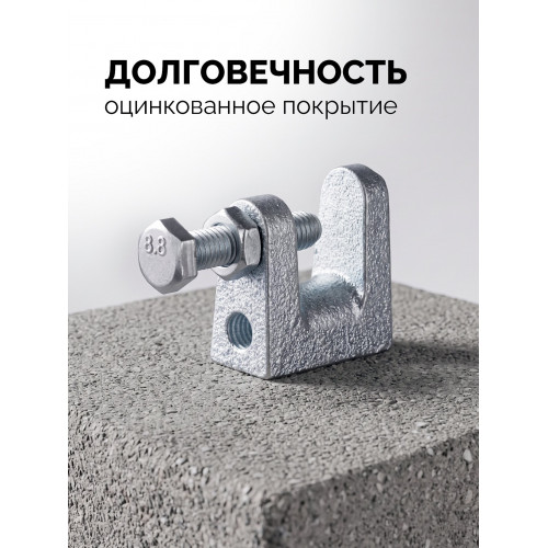 ЗУБР СМ-19, 19 мм, монтажная струбцина, Профессионал (32246-19)