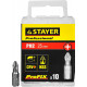 Биты STAYER ″PROFESSIONAL″ ProFix Phillips, тип хвостовика C 1/4″, № 2, L=25мм, 10шт