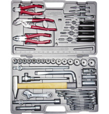 Набор слесарно-монтажного инструмента НИЗ ″АВТОМОБИЛИСТ-1″, сталь 40Х, 1/2″, в пластиковом кейсе, 42 предмета