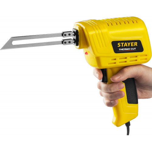 Набор ″Thermo cut″ для терморезки пенопласта, пластика, STAYER 45255-H2, 150 Вт, 2 ножа