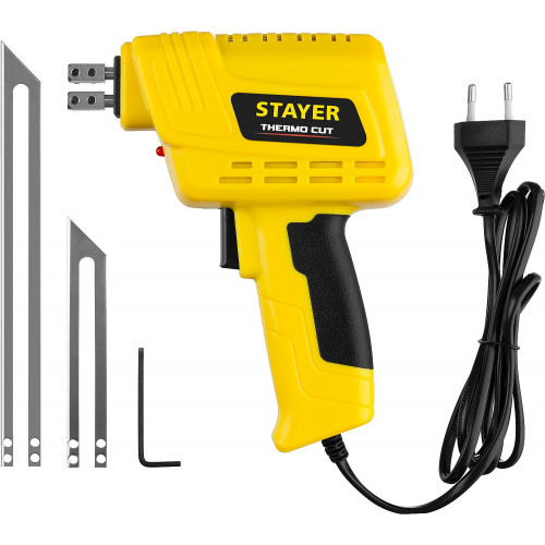 Набор ″Thermo cut″ для терморезки пенопласта, пластика, STAYER 45255-H2, 150 Вт, 2 ножа