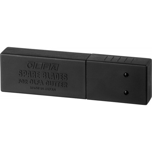 Лезвия OLFA сегментированные EXCEL BLACK, 9х80х0,38мм, 13 сегментов, 50шт