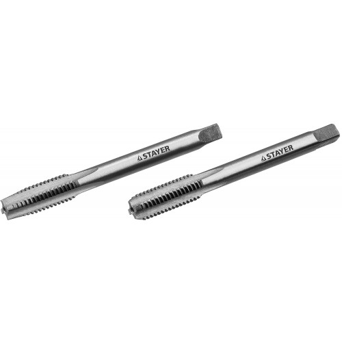 STAYER M8х1.25, комплект метчиков, 2 шт
