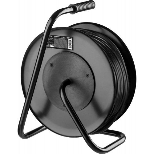 Силовой удлинитель на стальной катушке STAYER RX 315, 50 м, IP44
