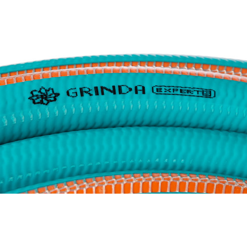 Поливочный шланг GRINDA PROLine EXPERT 5 1/2″ 50 м 35 атм пятислойный плетёное армирование