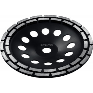 Двухрядная алмазная чашка STAYER Double d 180 мм