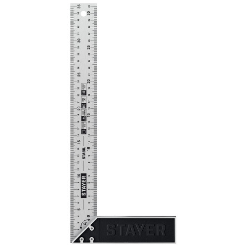 STAYER 350 мм, столярный угольник, Professional (3431-35)