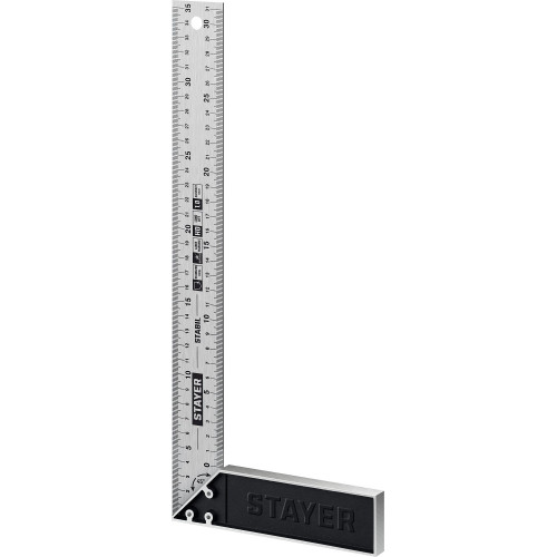 STAYER 350 мм, столярный угольник, Professional (3431-35)