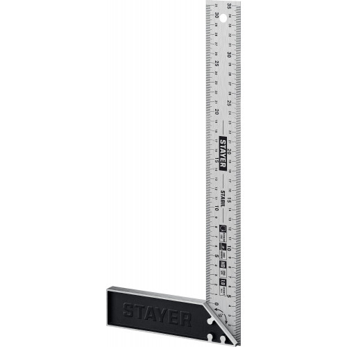 STAYER 350 мм, столярный угольник, Professional (3431-35)