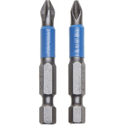 Биты STAYER ″PROFI″, хвостовик E 1/4″, PH №2, 50мм, 2 шт