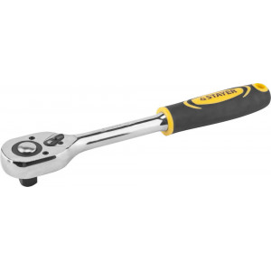 Трещотка для торцовых головок STAYER ″PROFI″, Сr-V сталь, 45 зубцов, 1/2″