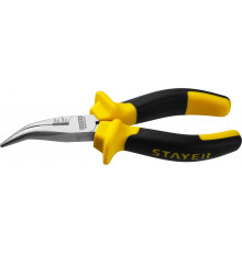 STAYER HERCULES тонкогубцы изогнутые, 160 мм