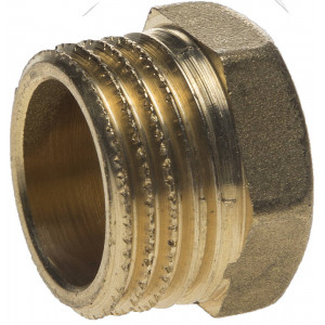 Заглушка GENERAL FITTINGS латунь, 6-ти гранная головка, наружная резьба, 1/2″