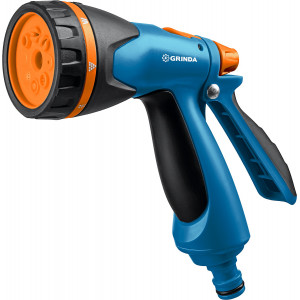 GRINDA PROLine B-8, 8 режимов, курок сзади, пистолет поливочный двухкомпонентный