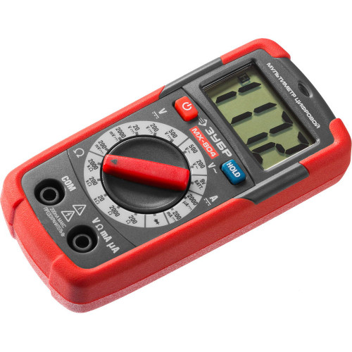 ЗУБР мультиметр цифровой портативный MX-804