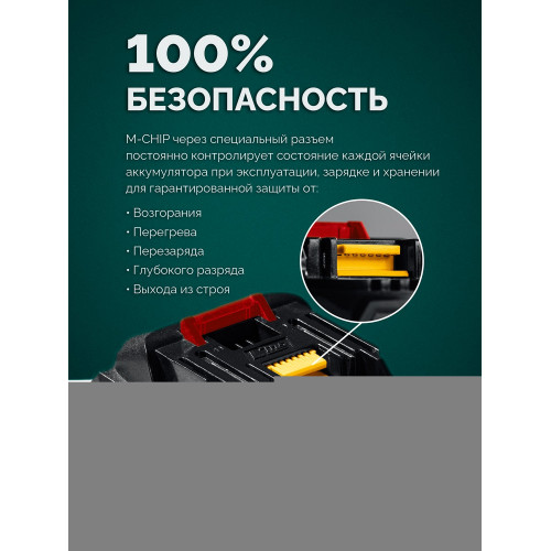 ЗУБР 20 В, 150 мм шина, без АКБ (LMS), мини-пила цепная аккумуляторная (ПЦБ-2015)