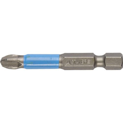 Биты STAYER ″PROFI″, хвостовик E 1/4″, PH №3, 50мм, 2 шт