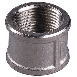 Муфта GENERAL FITTINGS никелированная латунь, 3/4″