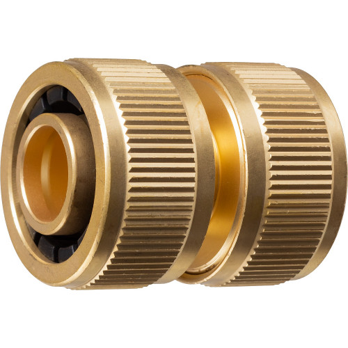 GRINDA PROLine BM-34, 3/4″, муфта ремонтная для шланга, из латуни