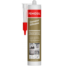 Герметик 100% силиконовый PENOSIL GENERAL SILICONE прозрачный, нейтральный, 280мл