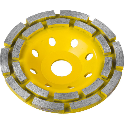 Двухрядная алмазная чашка STAYER Double d 125 мм