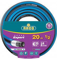 Поливочный шланг RACO EXPERT 1/2″ 20 м 35 атм четырёхслойный армированный