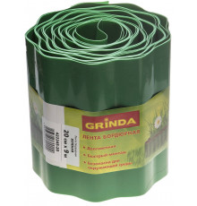 Лента бордюрная Grinda, цвет зеленый, 20см х 9 м