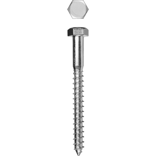 Шурупы ШДШ с шестигранной головкой (DIN 571), 160 х 10 мм, 25 шт, ЗУБР