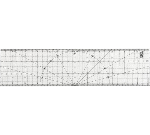 Линейка OLFA разметочная, метрическая, 150х600мм