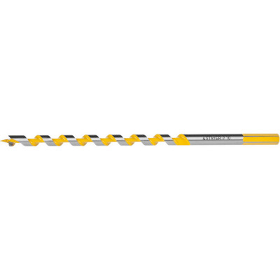 STAYER Spiral 10x235/160мм, сверло левиса по дереву, шестигранный хвостовик