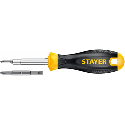 Комбинированная отвертка STAYER HERCULES 6-in-1