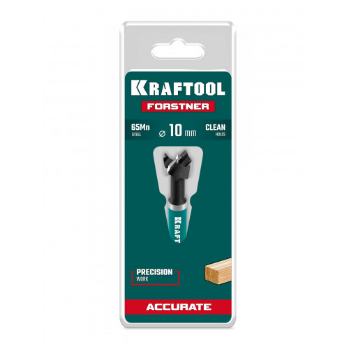KRAFTOOL FORSTNER d10 мм, cверло Форстнера (29950-10)