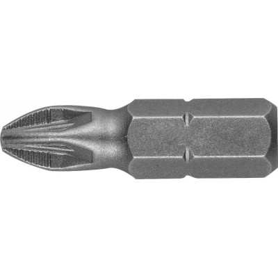 Биты STAYER ″PROFI″, хвостовик C 1/4″, PZ №2, 25мм, 2шт
