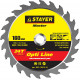 STAYER Opti Line 160 x 16мм 24T, диск пильный по дереву, оптимальный рез